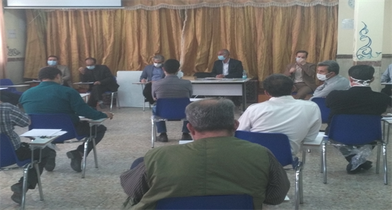 جلسه شورای دبیران آبان 99